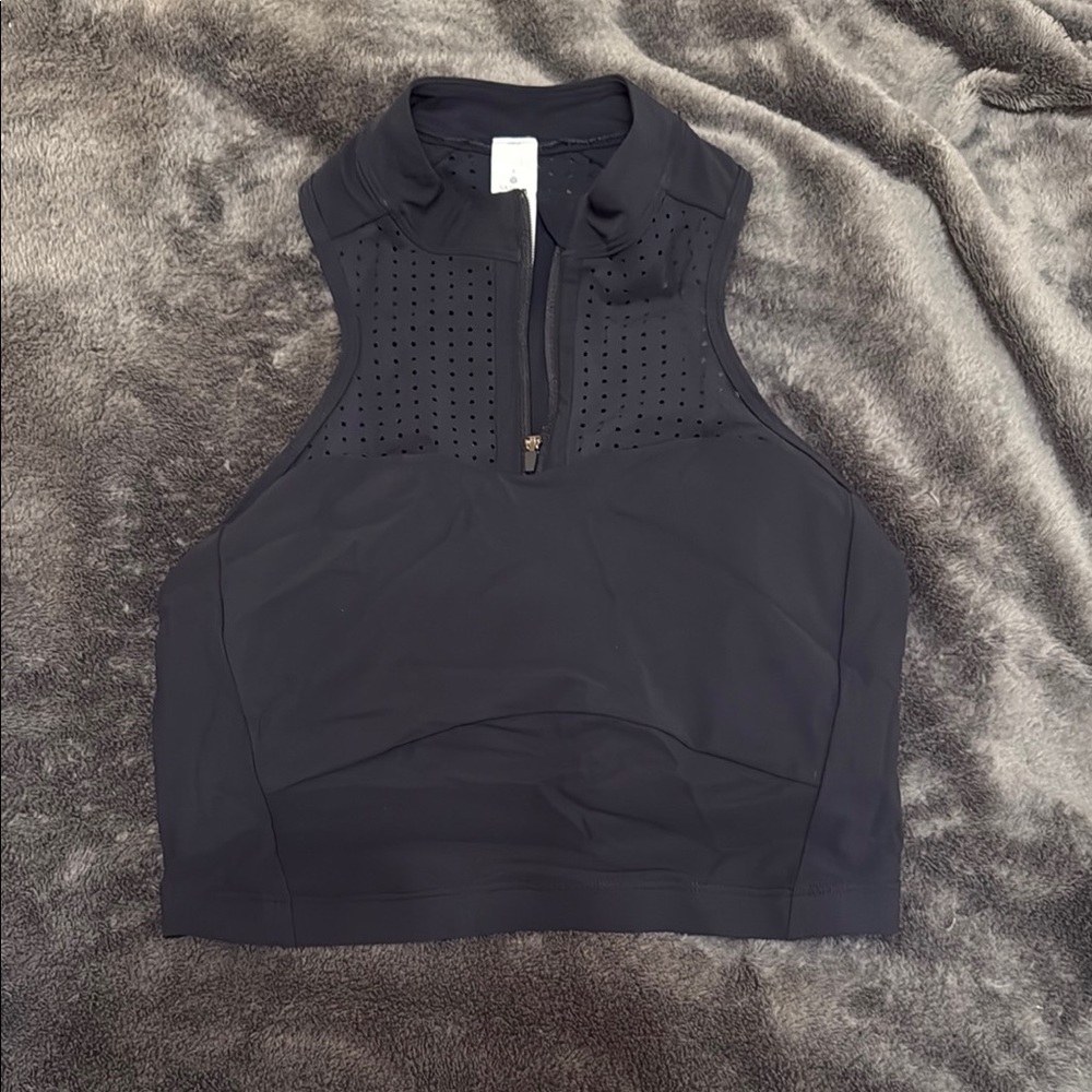 Lululemon Athletica Black Fitted Running Bra